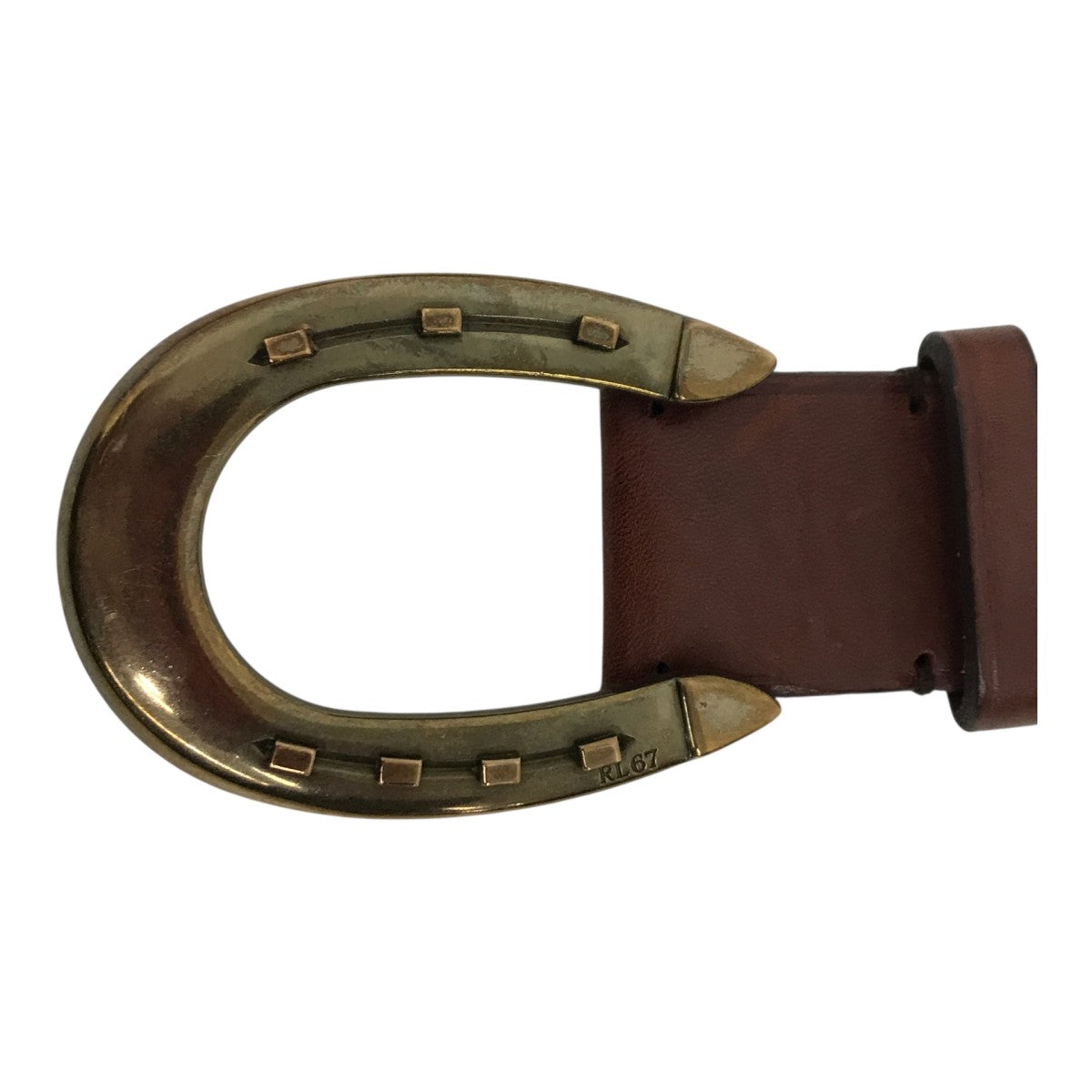 イギリス製 馬蹄レザーベルト