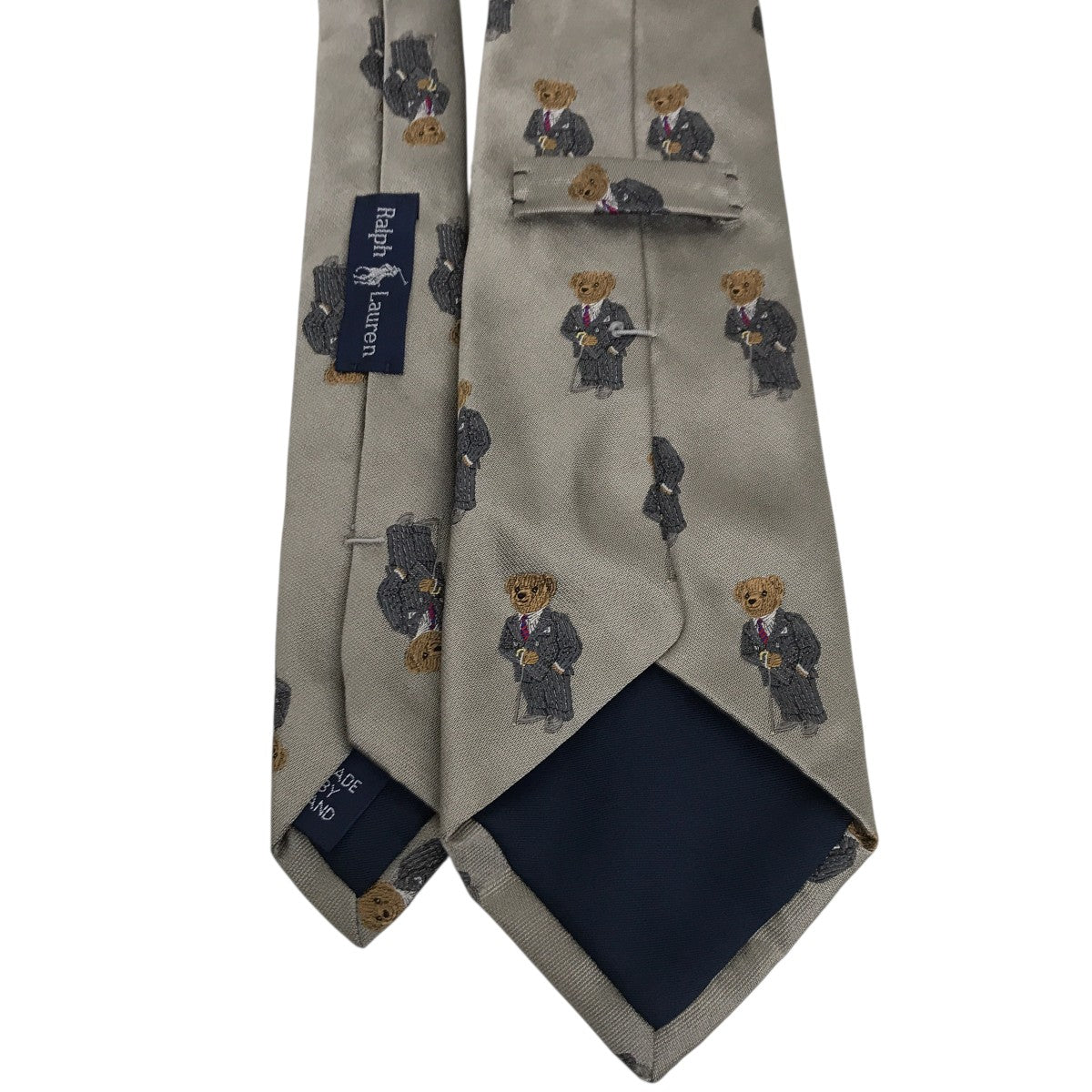 POLO RALPH LAUREN(ポロラルフローレン) ポロベアネクタイ グレー