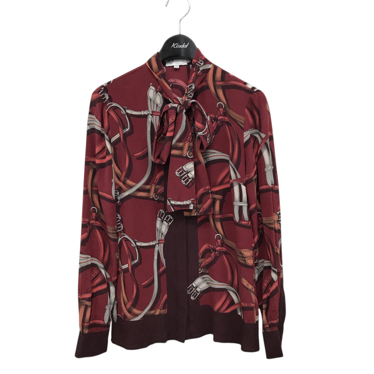 GUCCI ベルト柄長袖シャツ390038 古着・中古-1枚目のアイテム画像