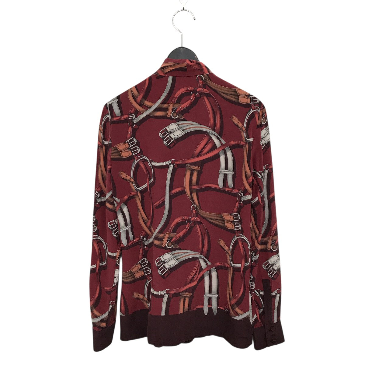 GUCCI ベルト柄長袖シャツ390038 古着・中古-2枚目のアイテム画像