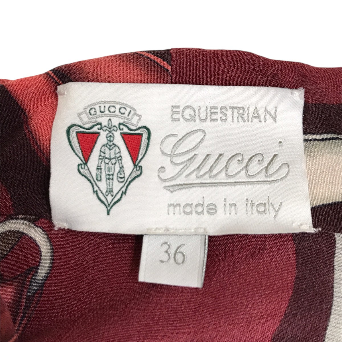 GUCCI ベルト柄長袖シャツ390038 古着・中古-3枚目のアイテム画像