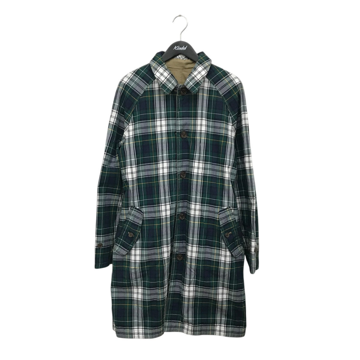 22AWTRENCH COAT-LINED-JACKETリバーシブルコート