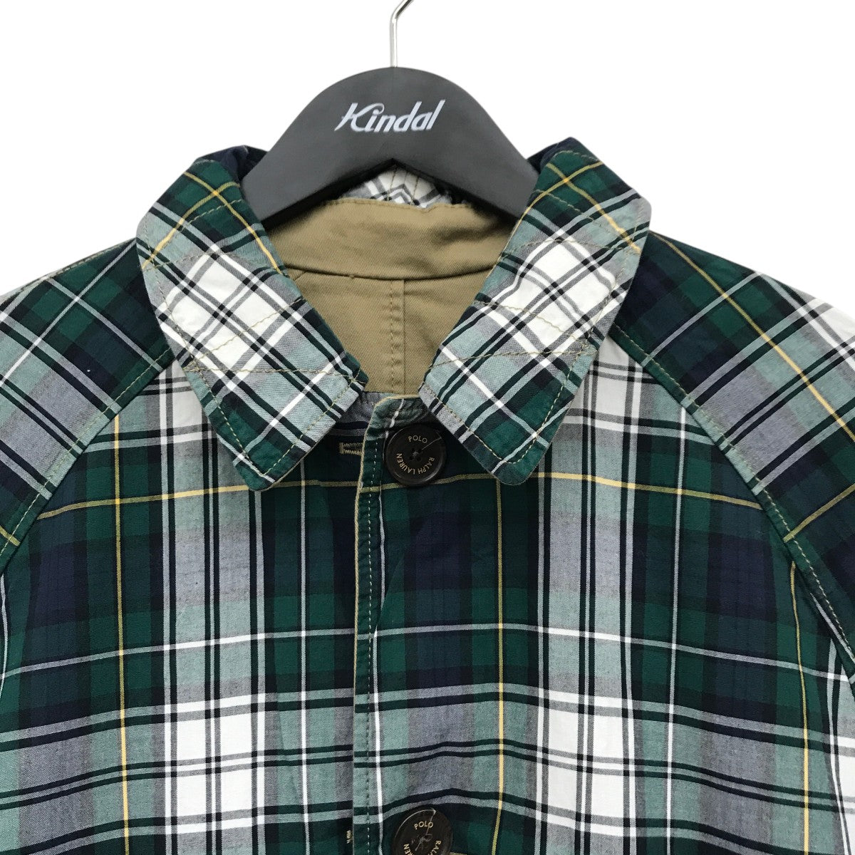 22AWTRENCH COAT-LINED-JACKETリバーシブルコート