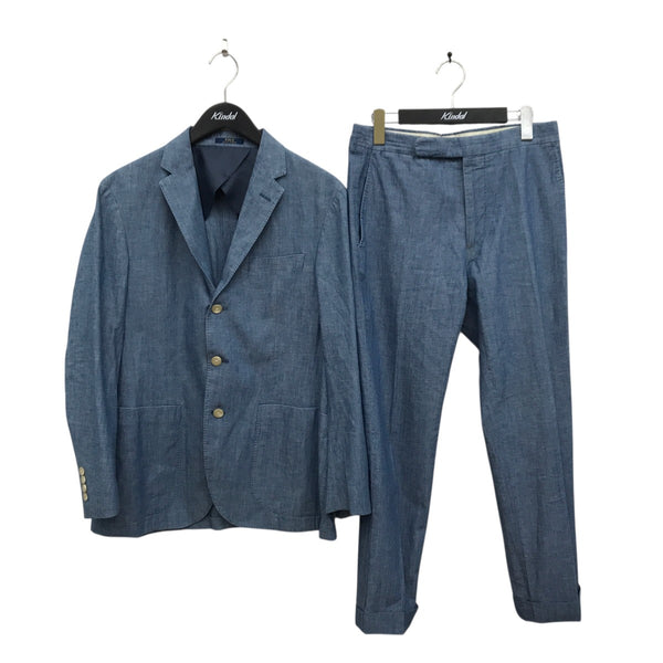 POLO RALPH LAUREN(ポロラルフローレン) シャンブレースーツ ブルー