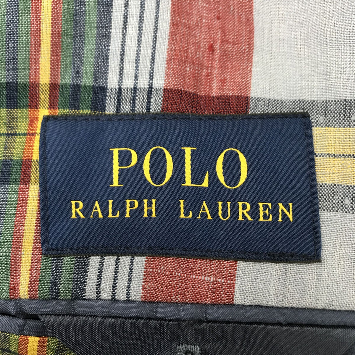 POLO RALPH LAUREN(ポロラルフローレン) マドラスチェックテーラード