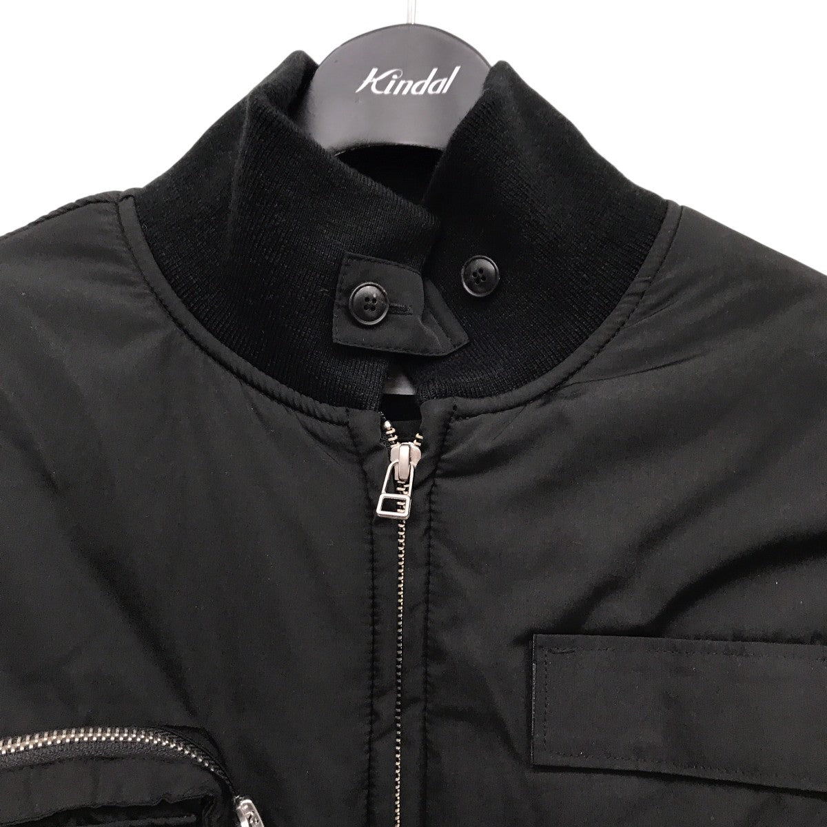 中綿ジャケットBIT-23FW-203-BLK