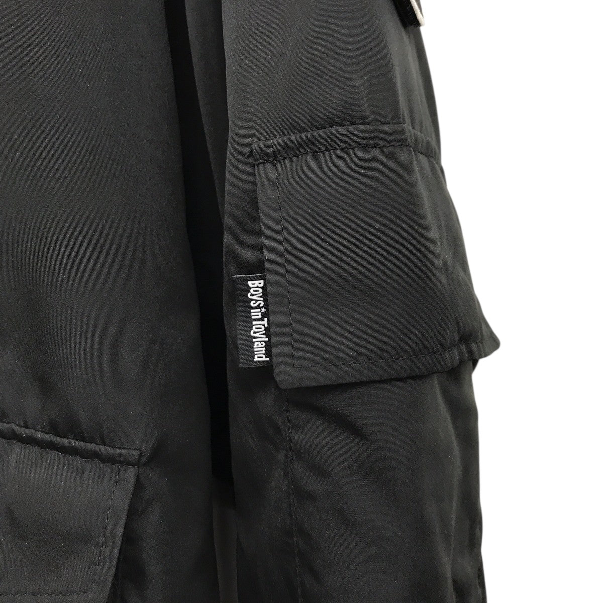 中綿ジャケットBIT-23FW-203-BLK