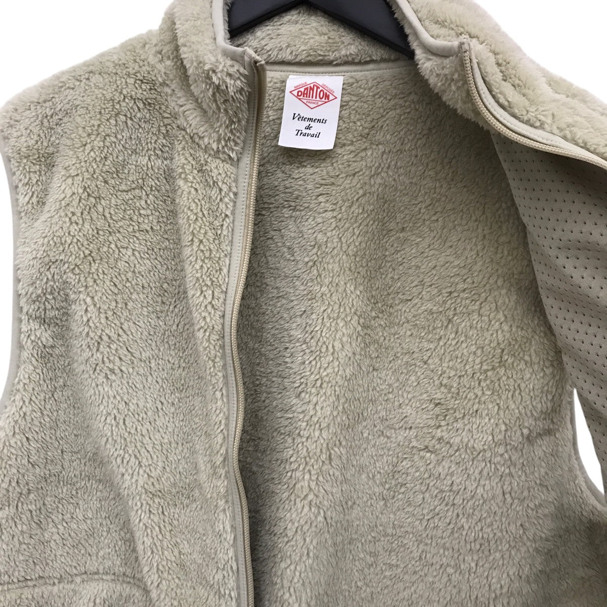 DANTON(ダントン) フリースベストTI32-115-02 TI32-115-02 ベージュ