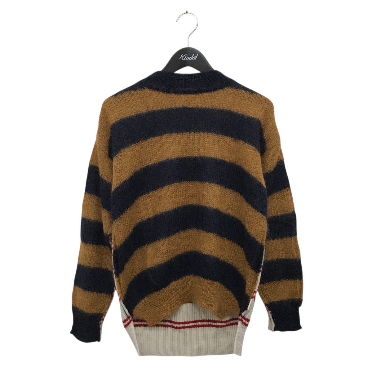 MARNI(マルニ) モヘヤ混ボーダーニットGCMD0281Q0UFU190