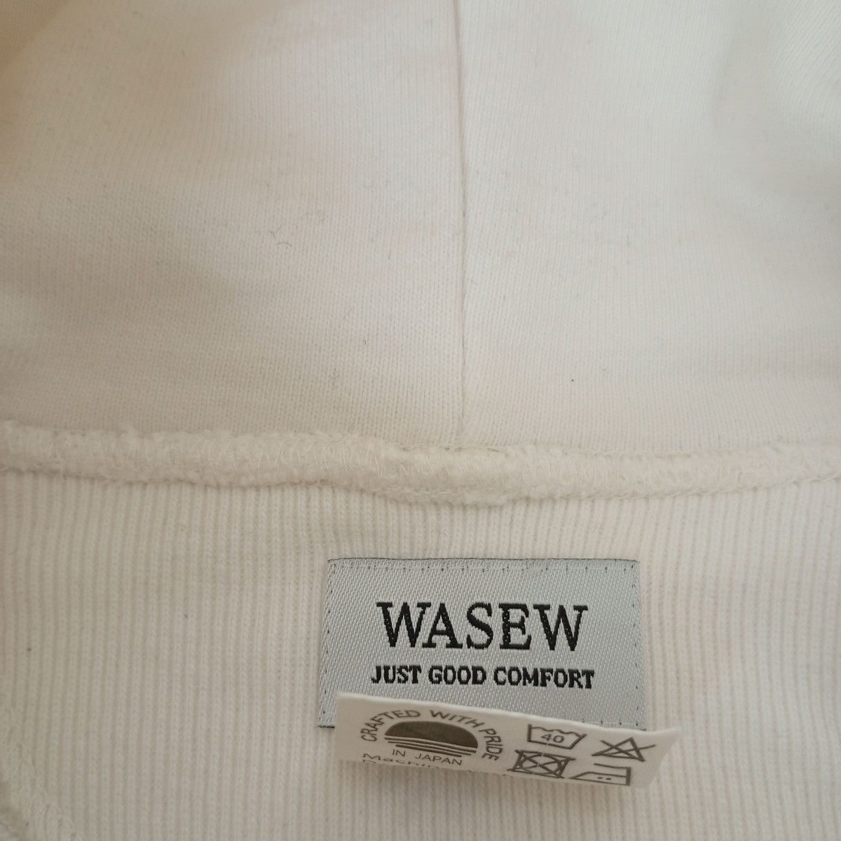 WASEW TOUGH BRAIDED SWEAT PARKAパーカー 古着・中古-4枚目のアイテム画像
