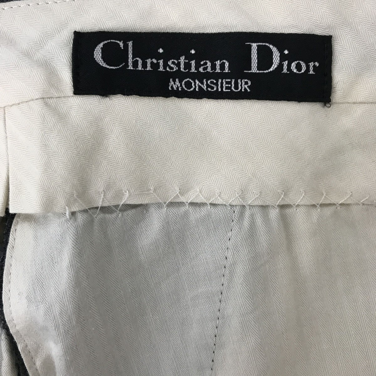 Christian Dior(クリスチャンディオール) ストライプスラックスD1657