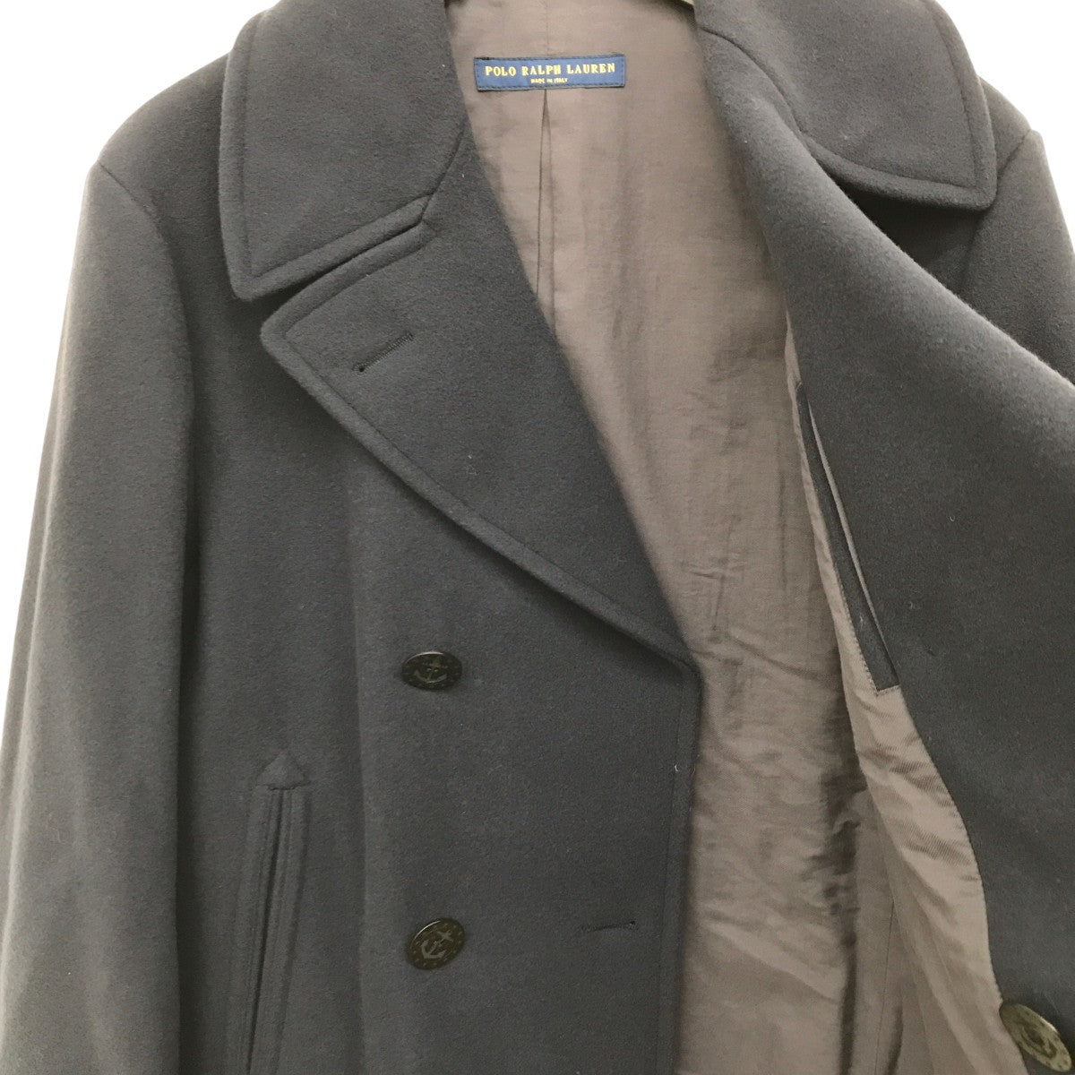 POLO RALPH LAUREN(ポロラルフローレン) Pコート ネイビー サイズ M