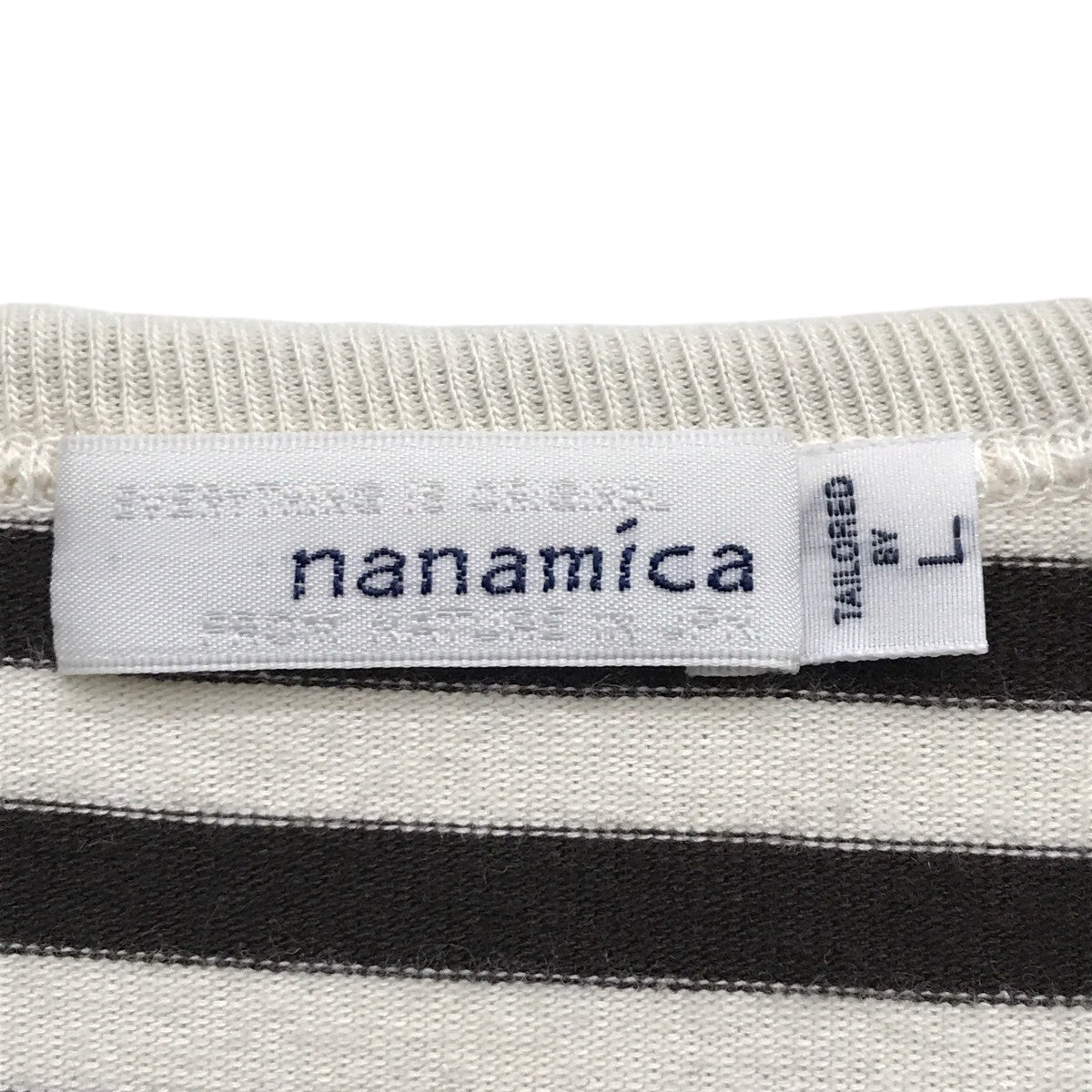 nanamica(ナナミカ) COOLMAX Stripe Jersey L S Teeボーダーカットソー