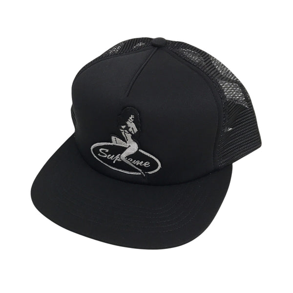 美品　Supreme 23ss メッシュハット 　ブラック Supreme(シュプリーム) 25AWPinup Mesh Back 5-Panelメッシュキャップ
