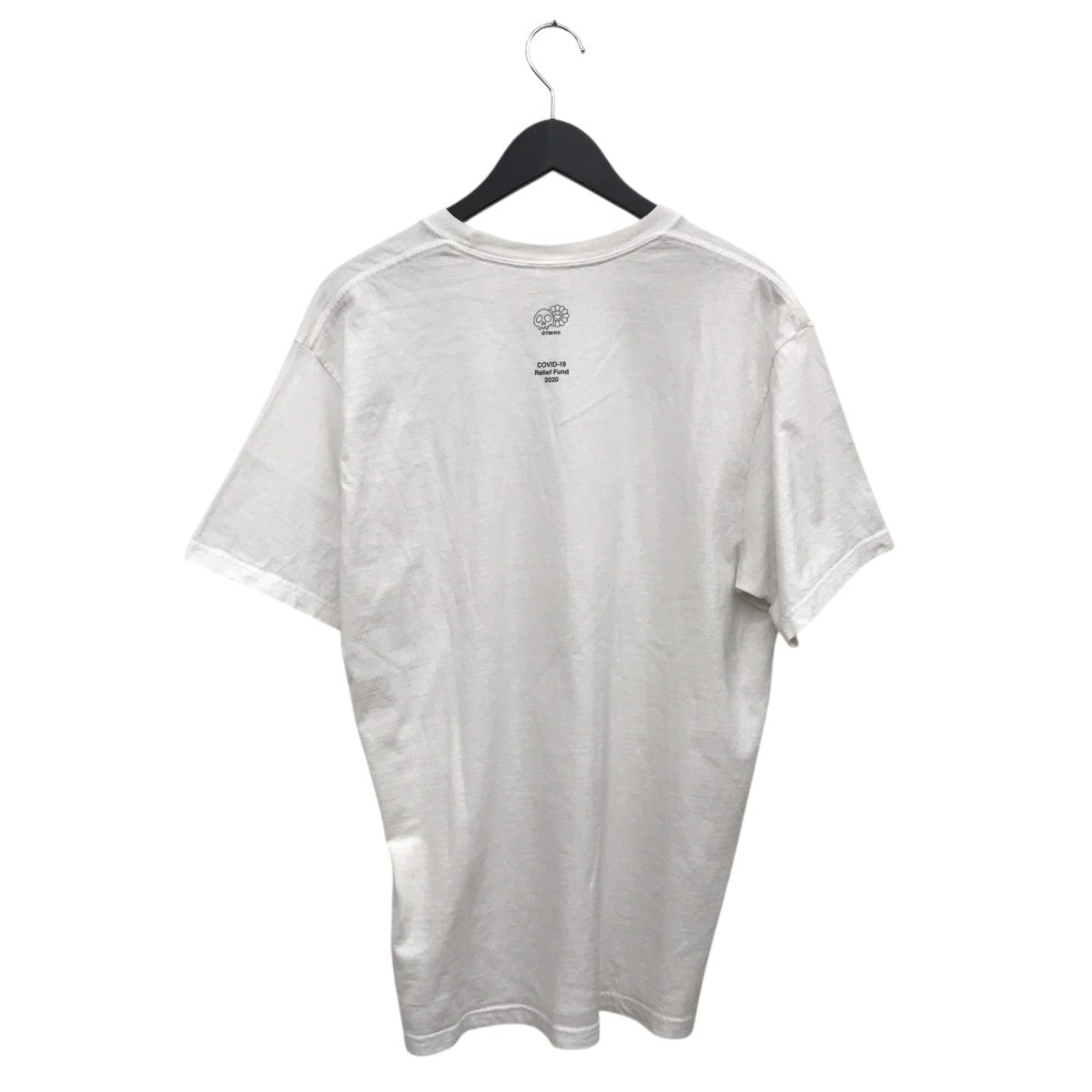 Supreme ロゴプリント Tシャツ Lサイズ ホワイト Supreme(シュプリーム) COVID-19 Relief Box Logo TeeTシャツ