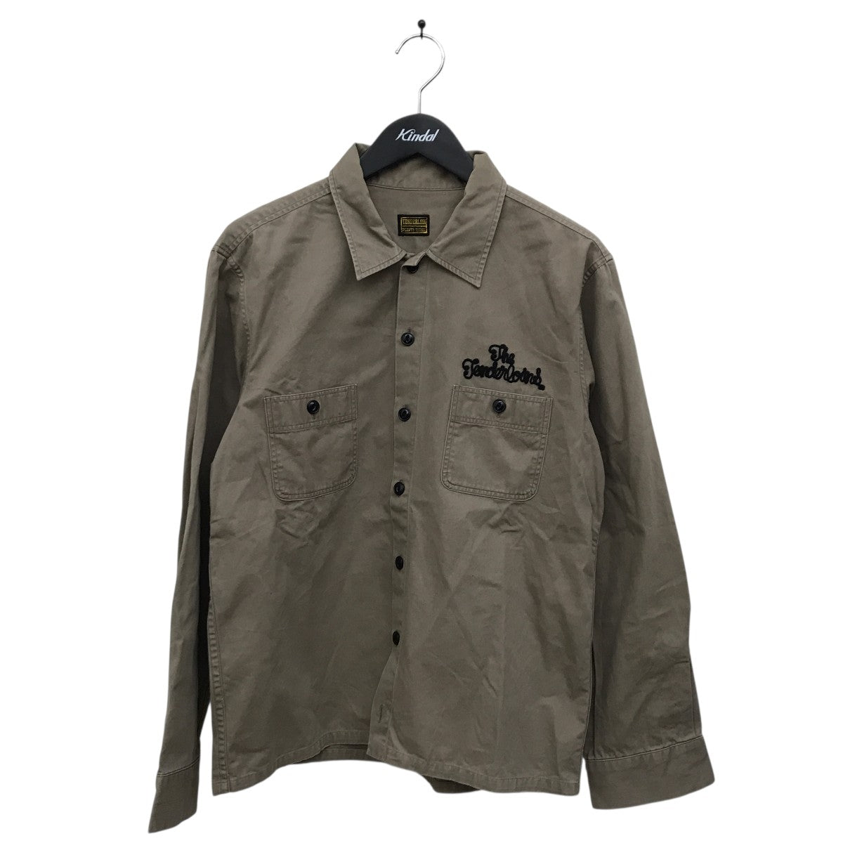 TENDERLOIN(テンダーロイン) レオパード柄ロングスリーブシャツ