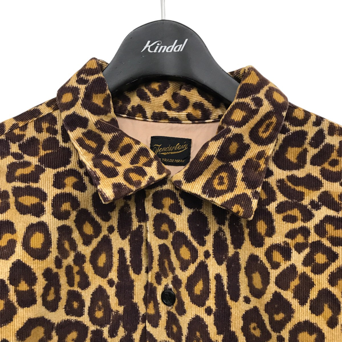 TENDERLOIN(テンダーロイン) レオパード柄ロングスリーブシャツ