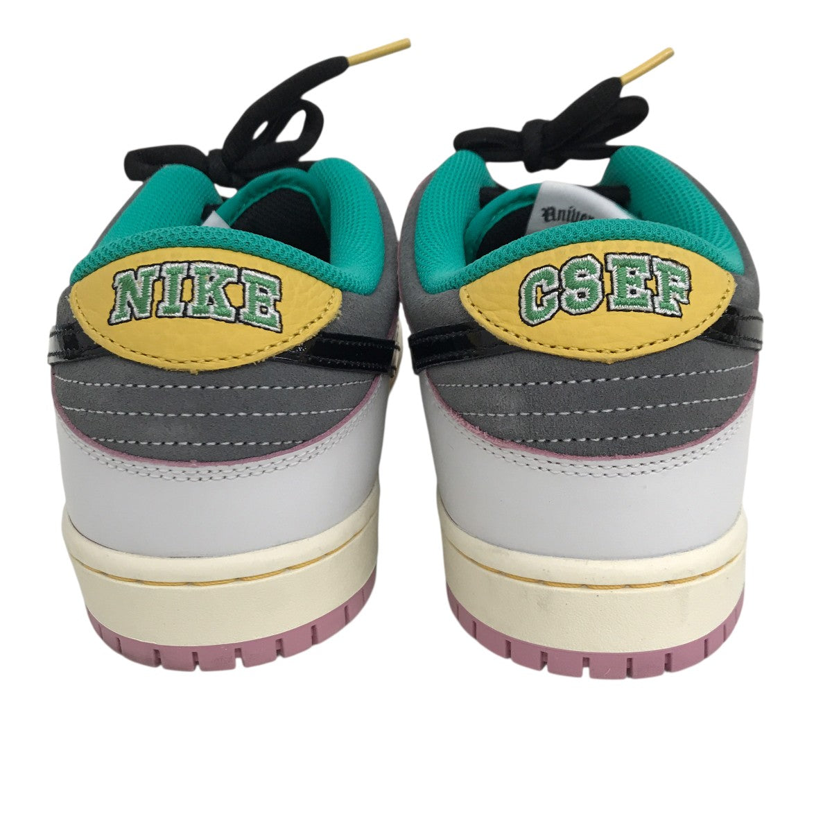 NIKE×CSEF SB Dunk Low Pro QS White and BlackスニーカーHJ4132-100 古着・中古-3枚目のアイテム画像