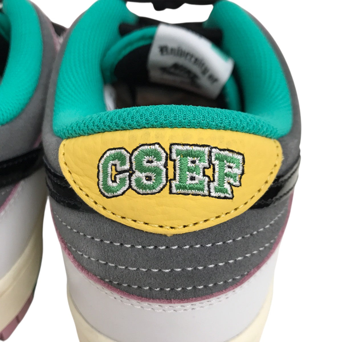 NIKE×CSEF SB Dunk Low Pro QS White and BlackスニーカーHJ4132-100 古着・中古-9枚目のアイテム画像