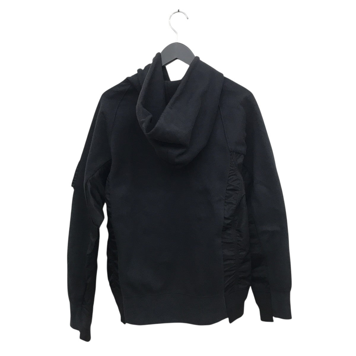 sacai ドッキングパーカー ブラック sacai × The North Face ドッキングパーカー