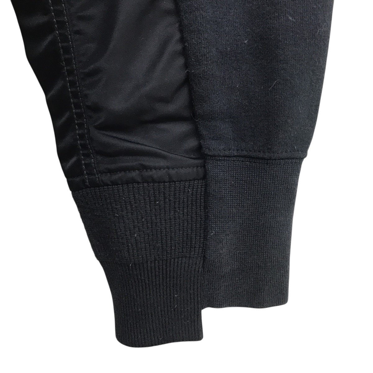 sacai ドッキングパーカー ブラック sacai × The North Face ドッキングパーカー