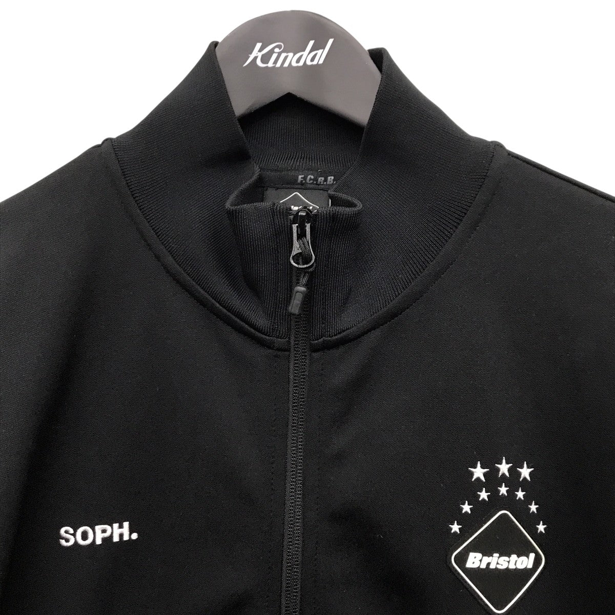 FCRB SOPH. トラックジャケット M ブラック 美品 即日発送 F.C.Real Bristol エフシーアールビー×ソフ F．C．R．B．×SOPH