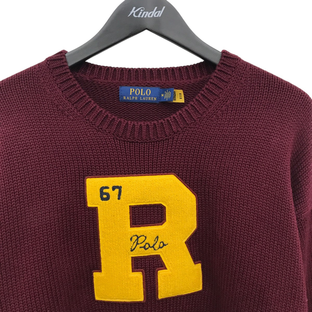 POLO RALPH LAUREN(ポロラルフローレン) レターマンセーター バー