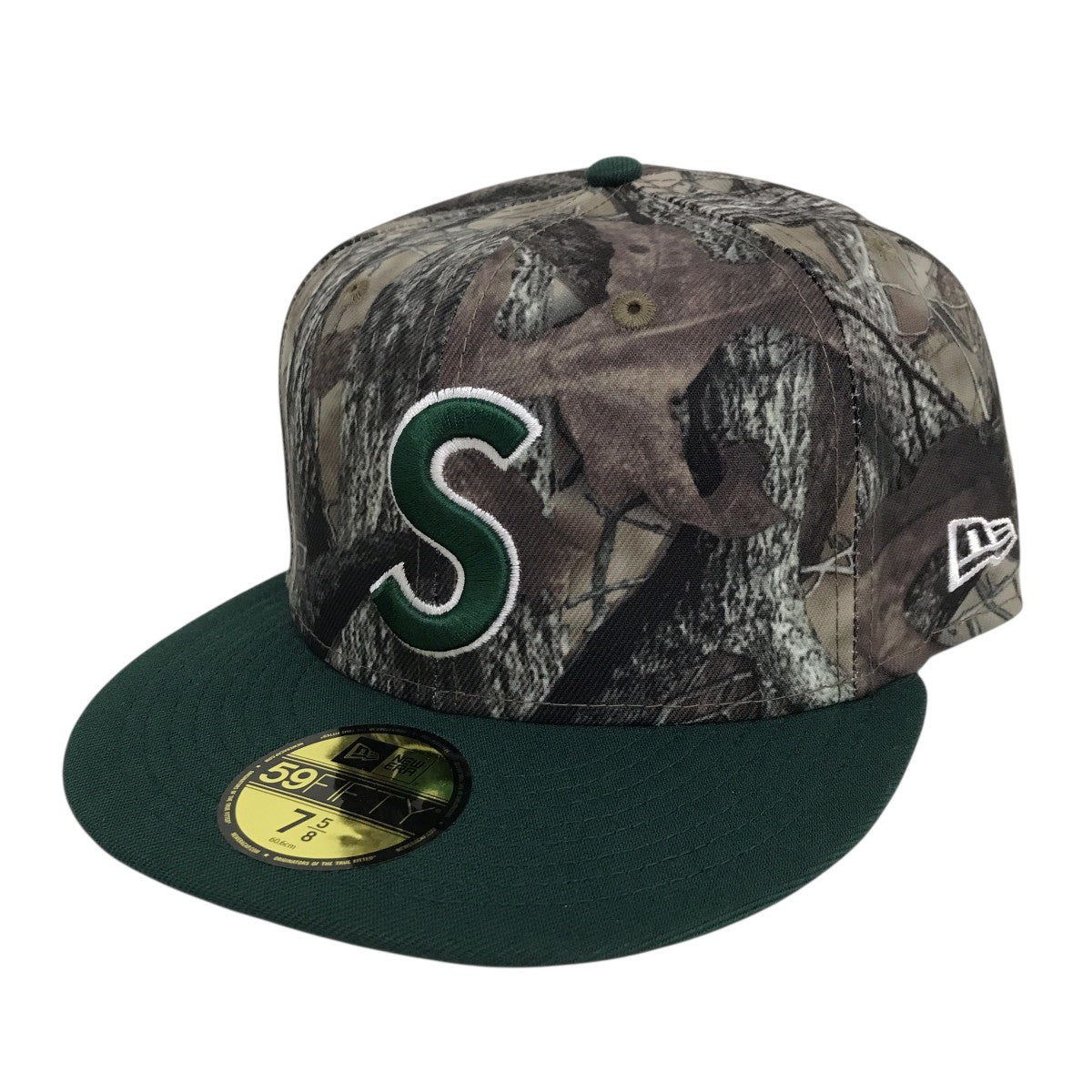Supreme×New Era Reaper S Logo New Era ’Truetimber HTC Fall Camo’キャップ 古着・中古-1枚目のアイテム画像