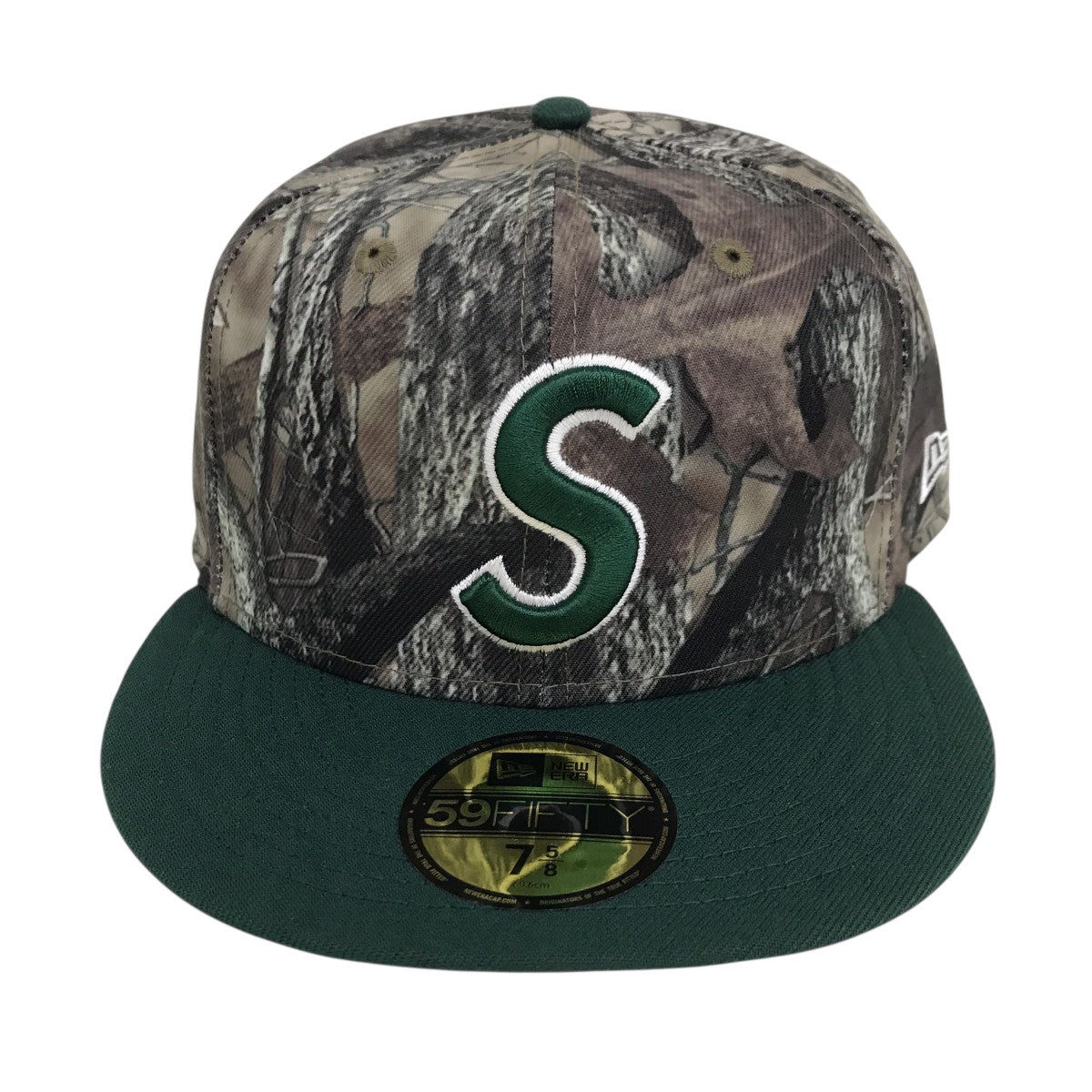 Supreme×New Era Reaper S Logo New Era ’Truetimber HTC Fall Camo’キャップ 古着・中古-2枚目のアイテム画像