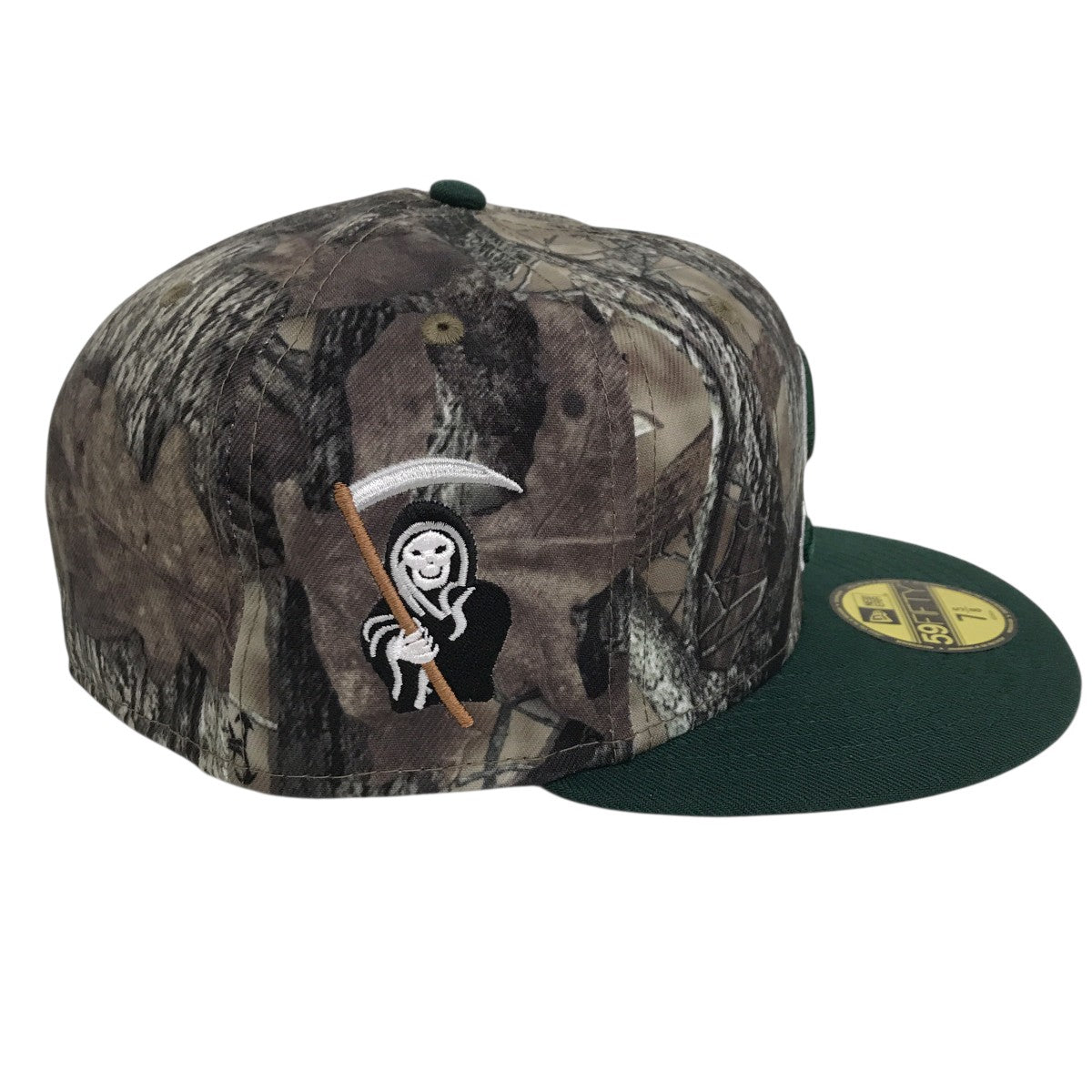 Supreme×New Era Reaper S Logo New Era ’Truetimber HTC Fall Camo’キャップ 古着・中古-5枚目のアイテム画像