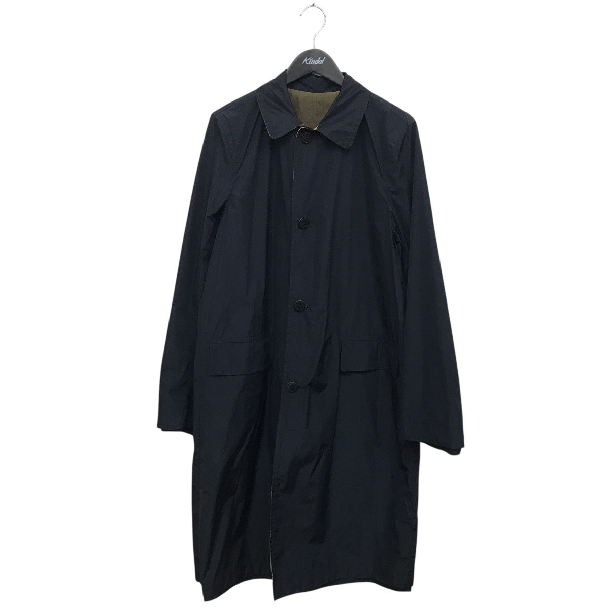 【送料無料】DRIES VAN NOTEN ステンカラーコート Lサイズ DRIES VAN NOTEN(ドリスヴァンノッテン) タイガー リバーシブルステン