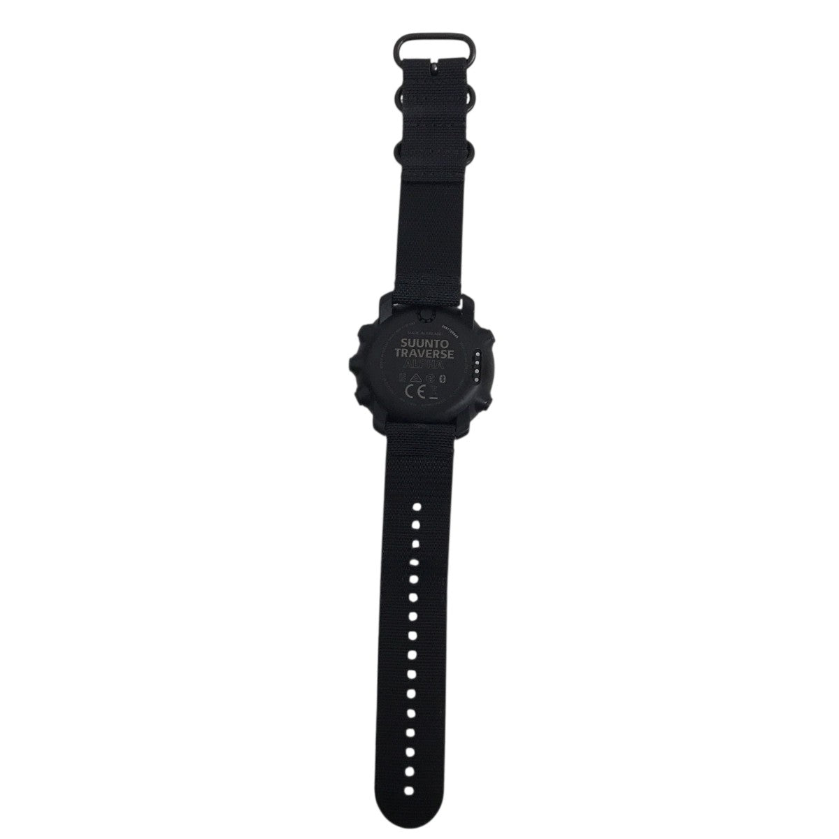 SUUNTO TRAVERSE ALPHA BLACK REDデジタルウォッチ 古着・中古-4枚目のアイテム画像