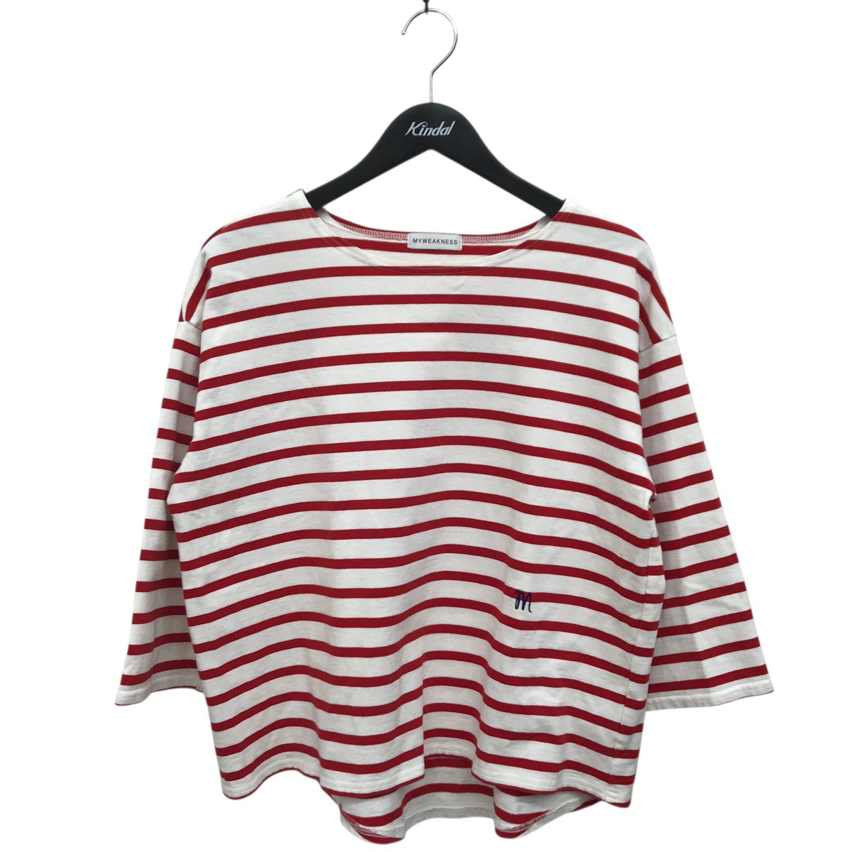 ボーダー長袖カットソー6-CS-12