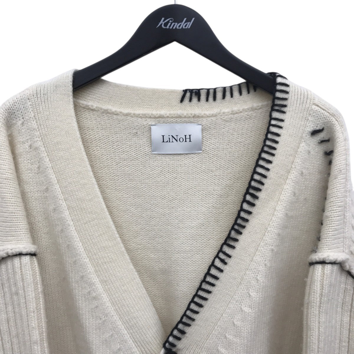 LiNoH HANDSTITCH CARDIGANニットカーディガン111531023 古着・中古-5枚目のアイテム画像