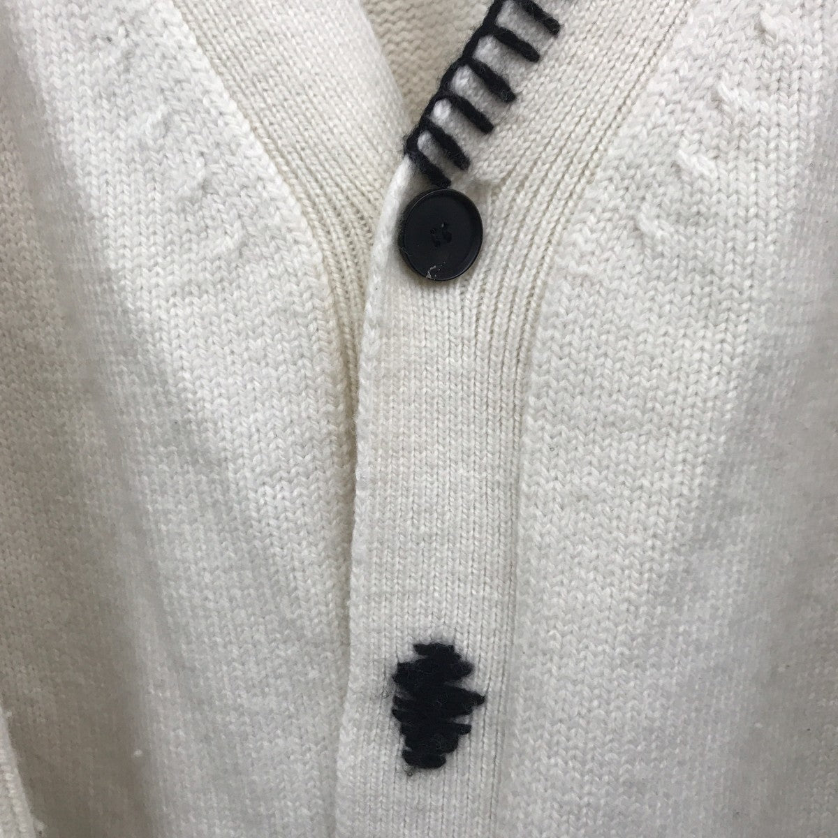 LiNoH HANDSTITCH CARDIGANニットカーディガン111531023 古着・中古-9枚目のアイテム画像