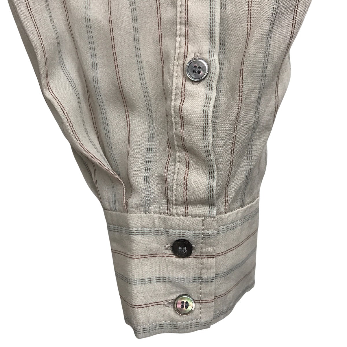 Stripe Tie Shirtネクタイ付きシャツ21242315305