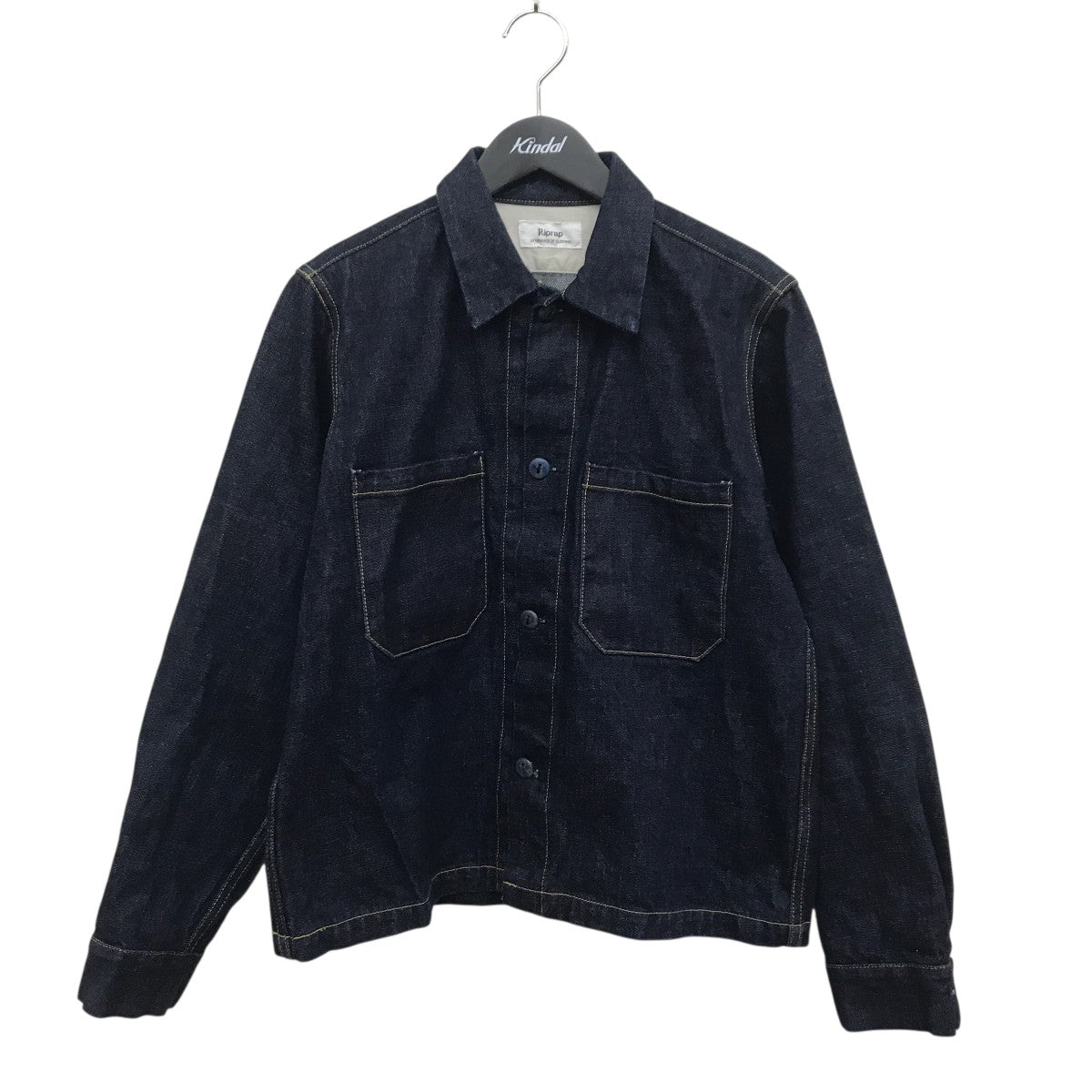 DENIM SHIRTS WITH CERAMIC BUTTONデニムジャケットRRS0403