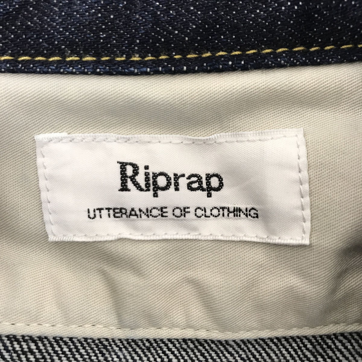 riprap DENIM SHIRTS WITH CERAMIC BUTTONデニムジャケットRRS0403 古着・中古-3枚目のアイテム画像