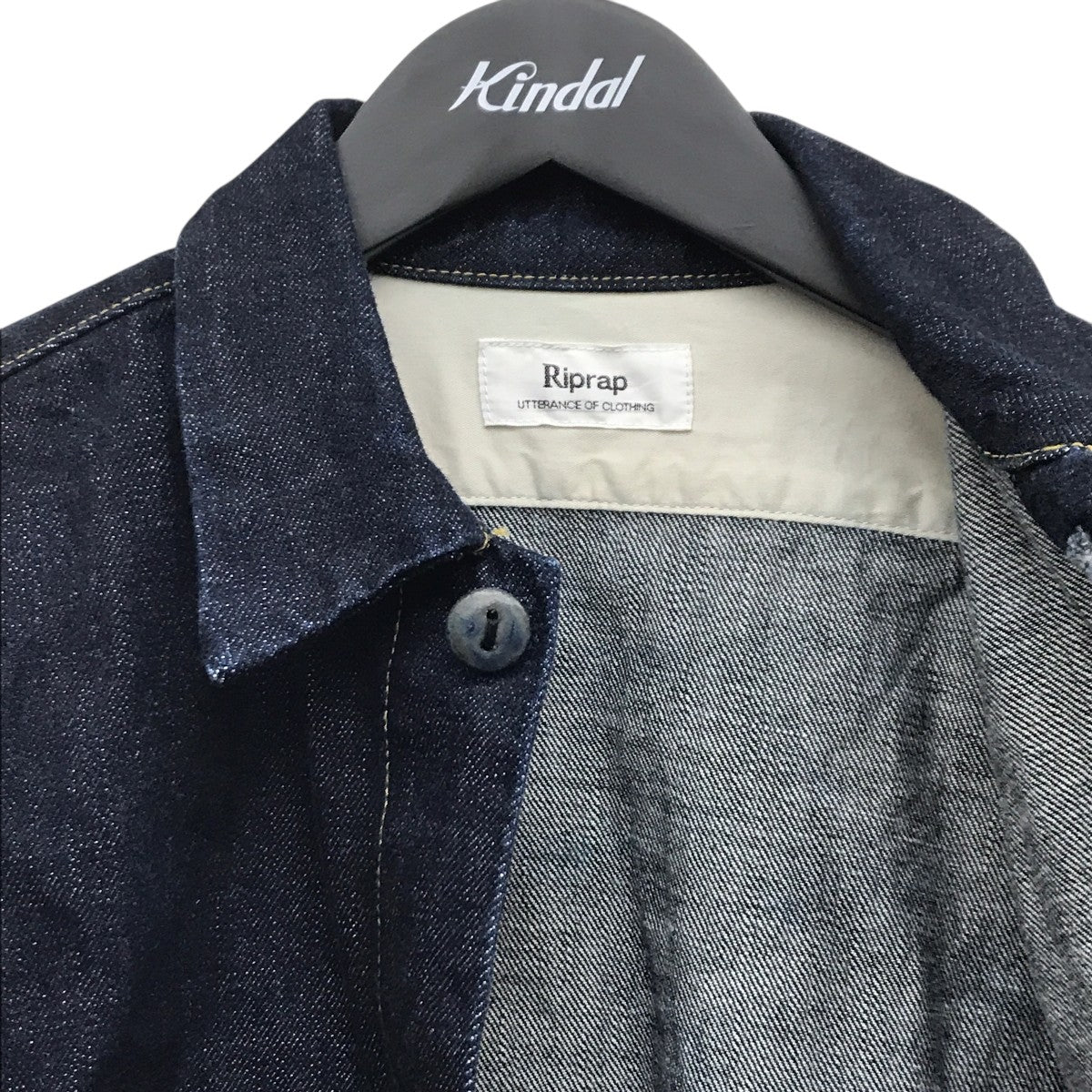 riprap DENIM SHIRTS WITH CERAMIC BUTTONデニムジャケットRRS0403 古着・中古-6枚目のアイテム画像