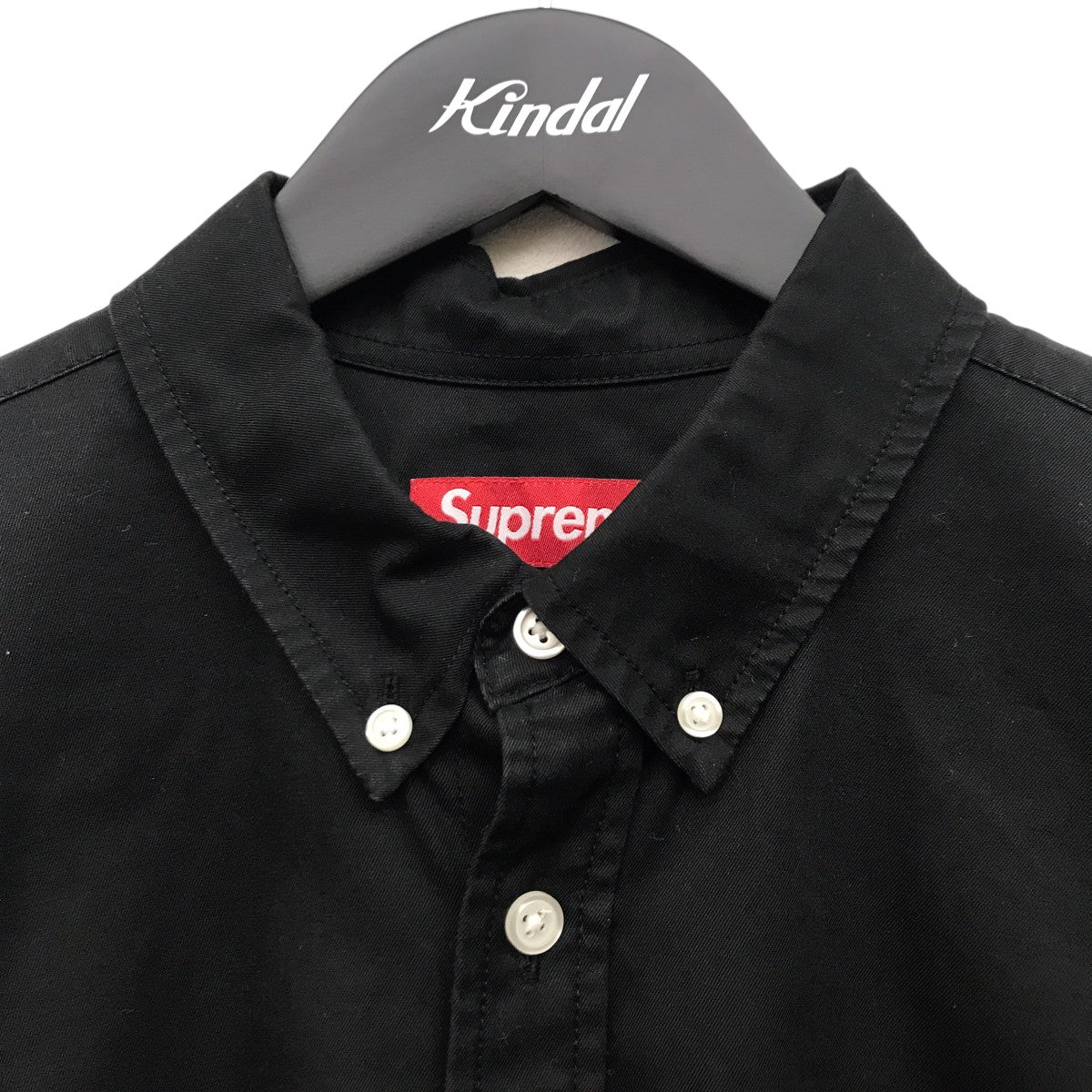Supreme Small Box Twill Shirt シャツ　ブラック Supreme - Small Box Twill Shirt - UG.SHAFT