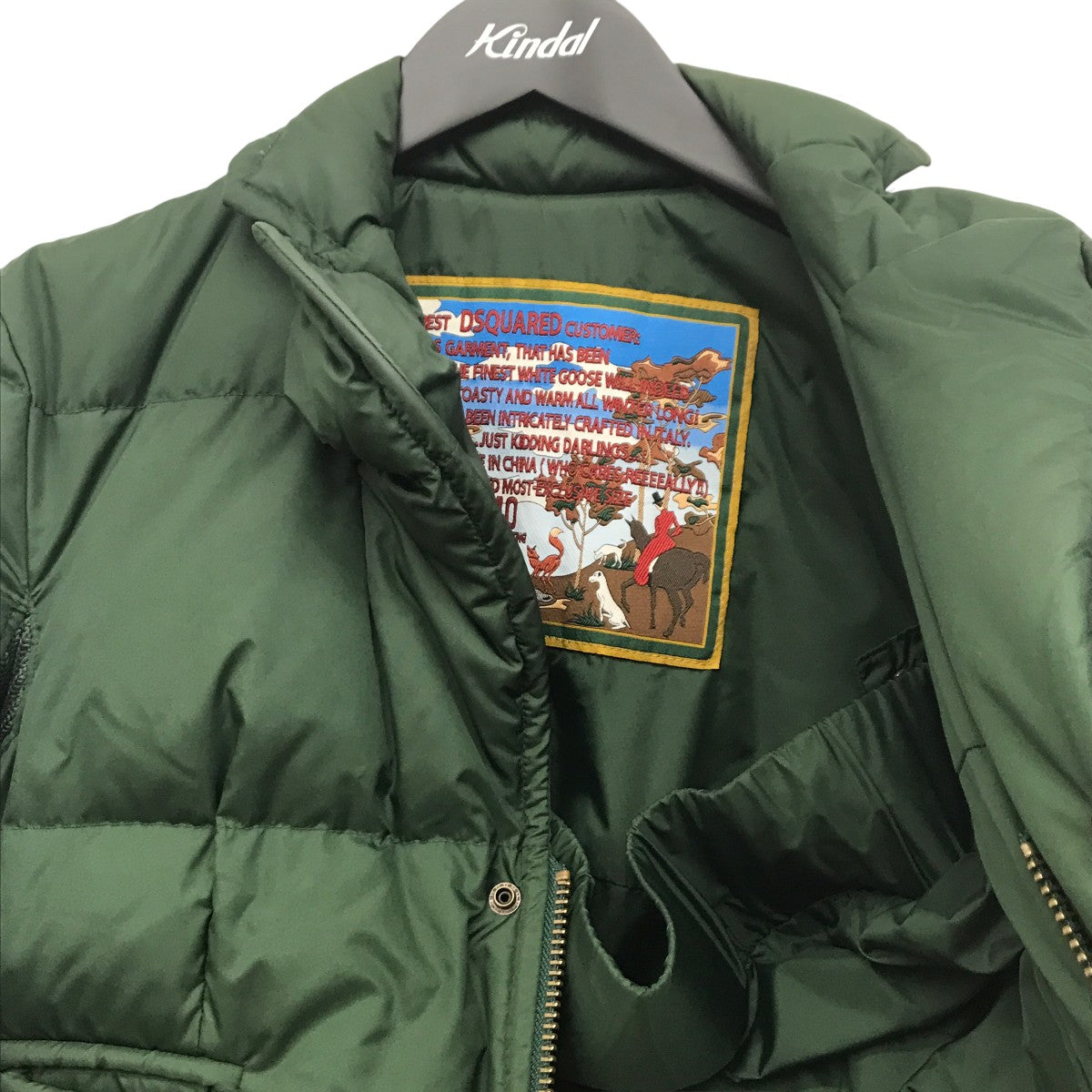 DSQUARED2 Puffer Hunting FOX Collectionダウンジャケット72BN020 古着・中古-8枚目のアイテム画像