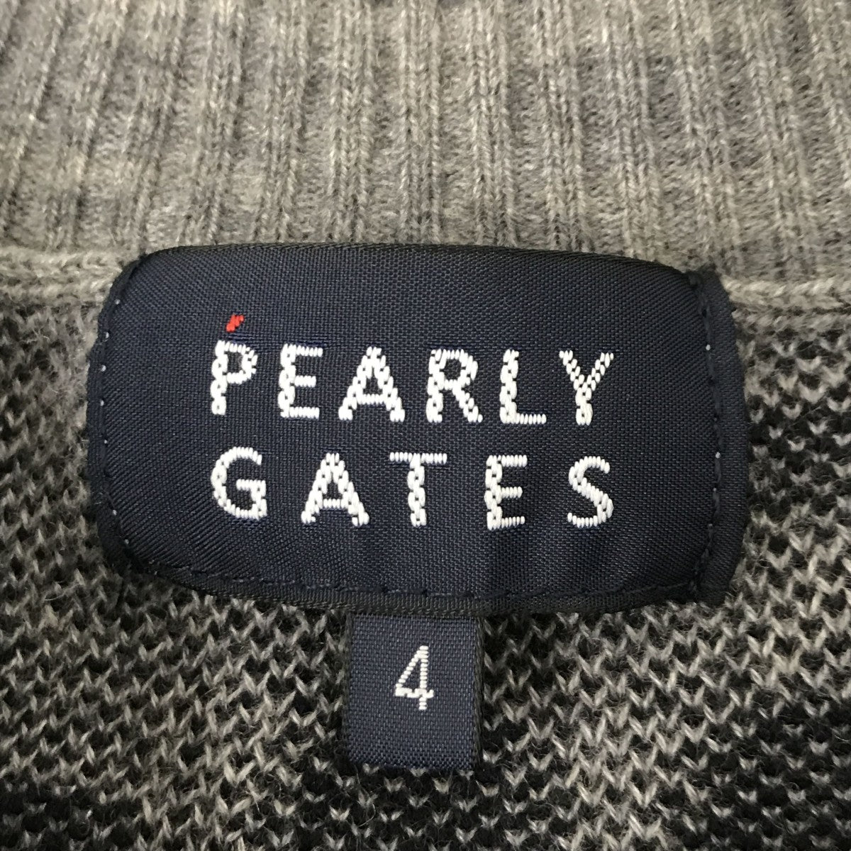 PEARLY GATES 総柄ニット053-2270109 古着・中古-3枚目のアイテム画像