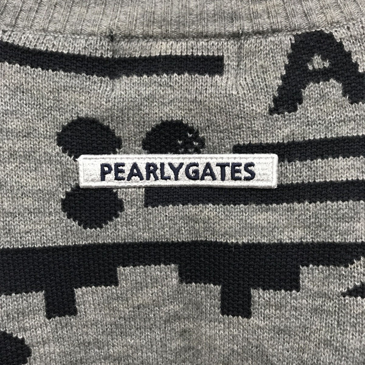 PEARLY GATES 総柄ニット053-2270109 古着・中古-5枚目のアイテム画像