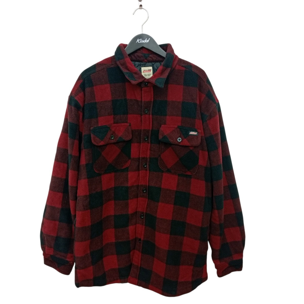 チェックキルティングジャケット5072-BR2XL