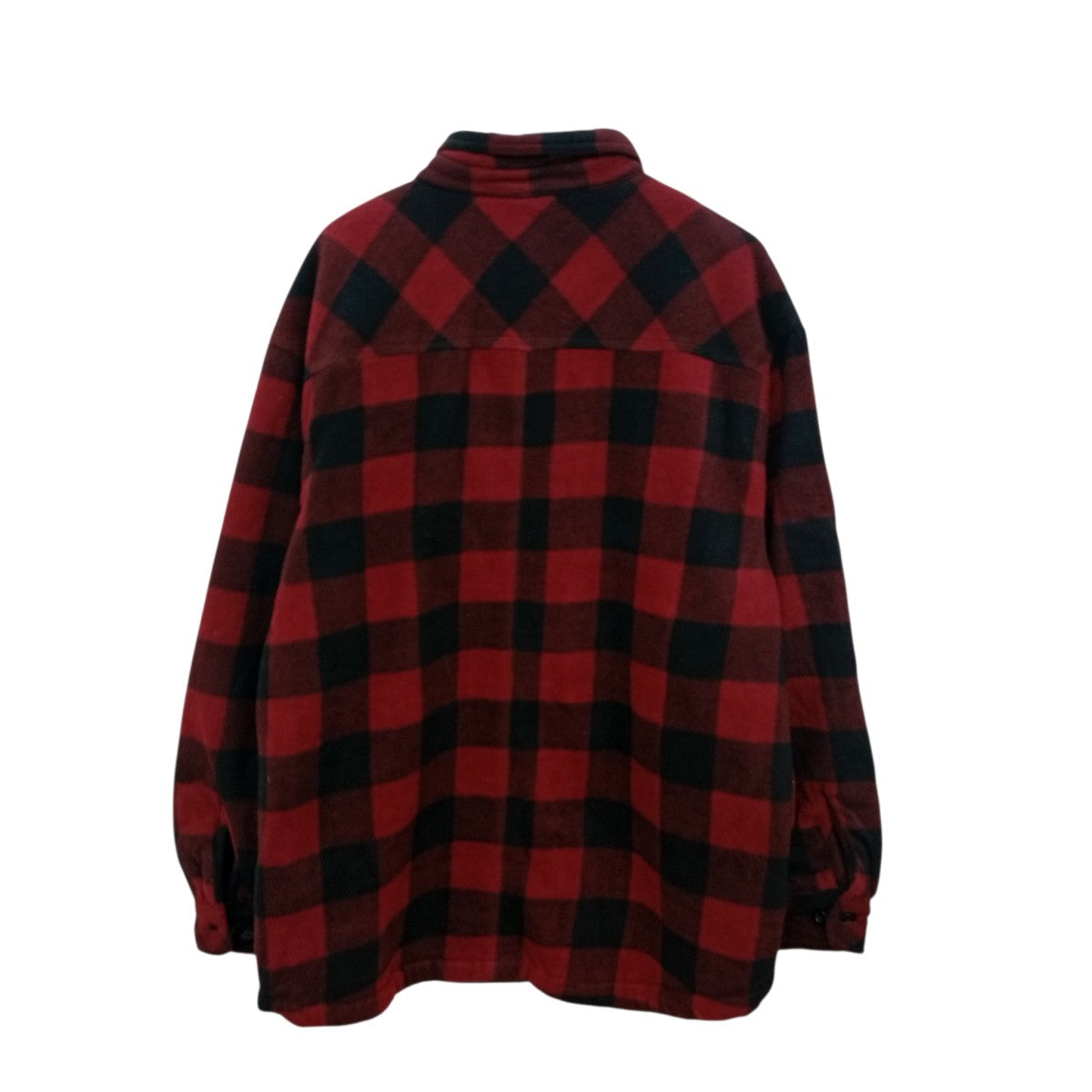 チェックキルティングジャケット5072-BR2XL