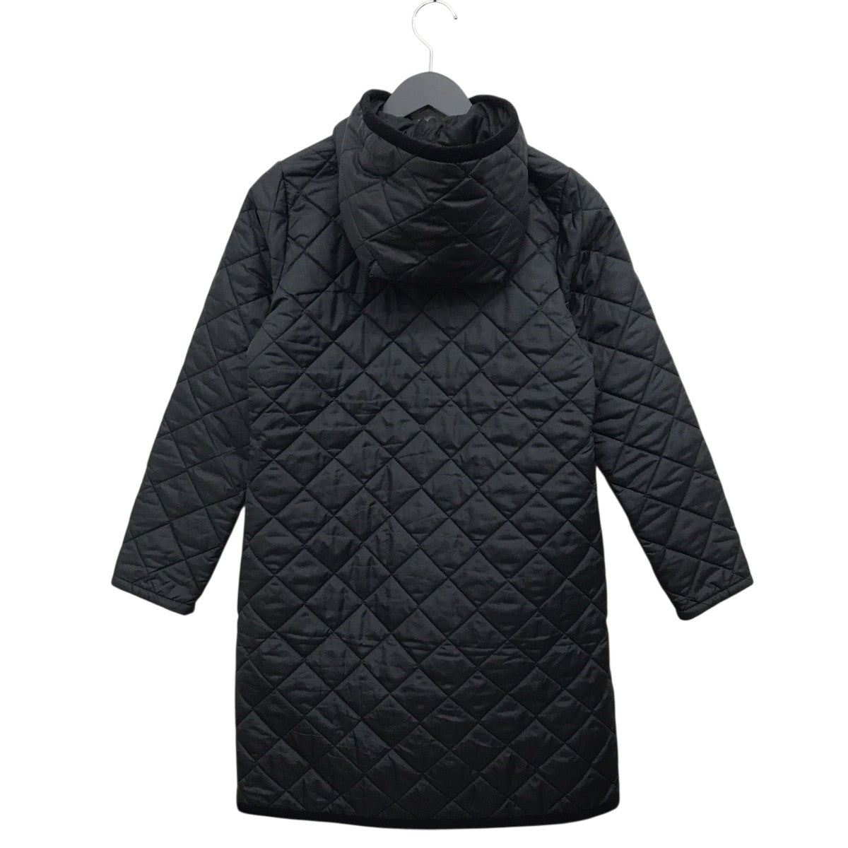 LAVENHAM(ラヴェンハム) フード付きキルティングコート ブラック