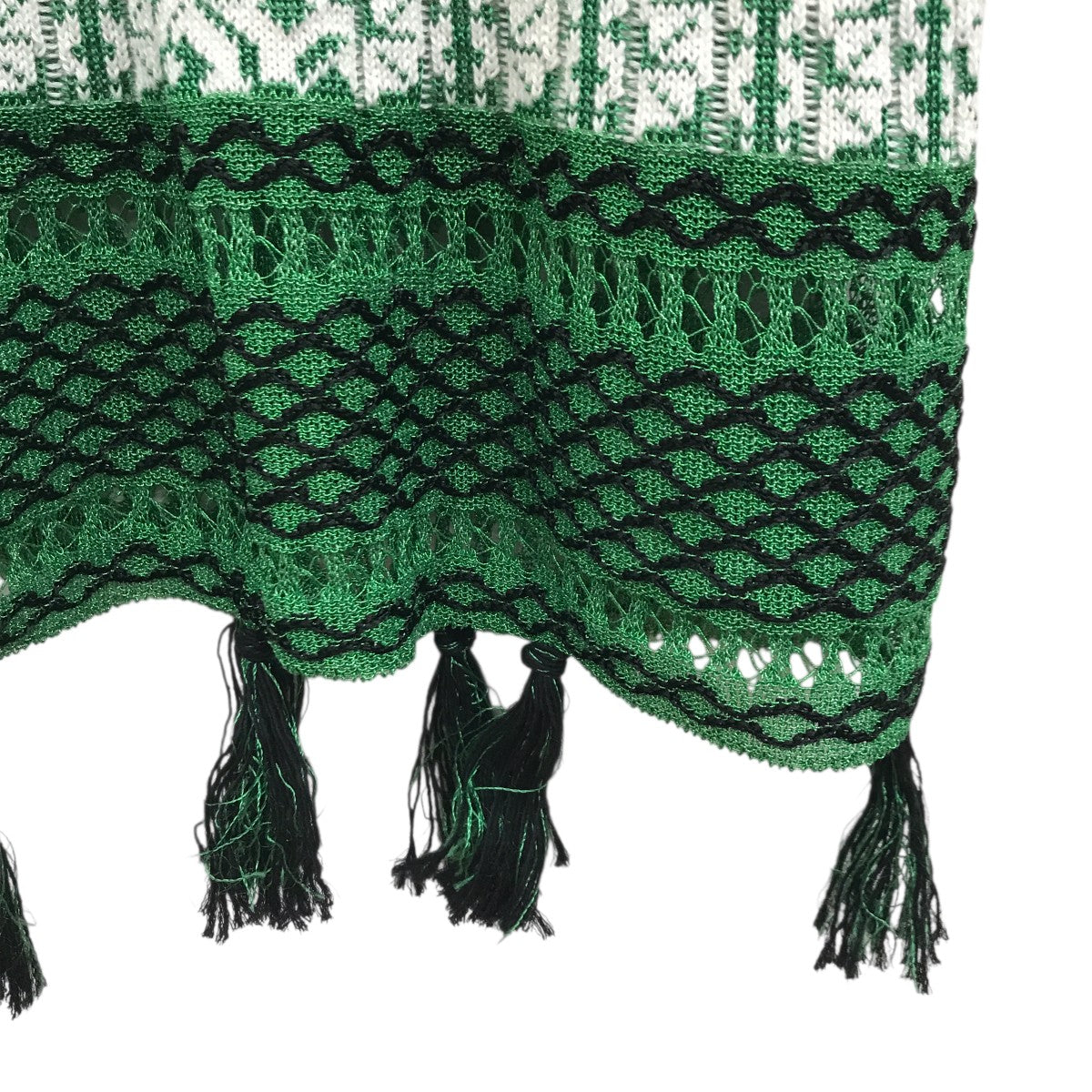 mame kurogouchi Rib Jacquard Pedicel Knit SkirtスカートMM20SS-KN074 古着・中古-6枚目のアイテム画像