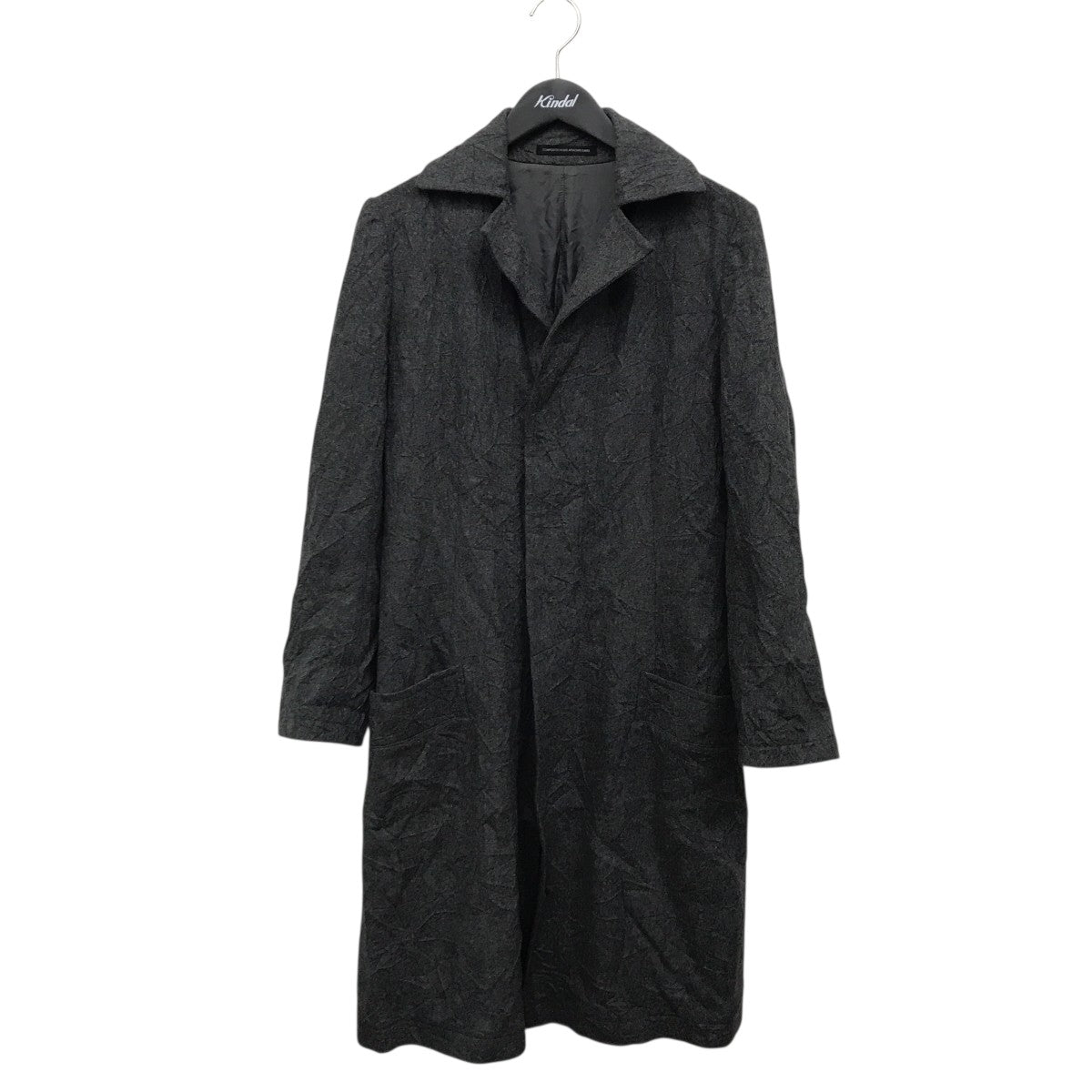 Y's(ワイズ) WOOL MOSSER LONG CAPEコートYX-C03-106 YX-C03-106