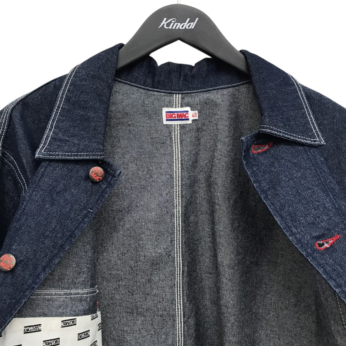 BIG MAC(ビッグマック) カバーオールBIG-148 BIG-148 インディゴ