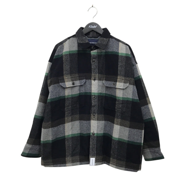 DESCENDANT(ディセンダント) Clairton Plaid Jacketチェックジャケット